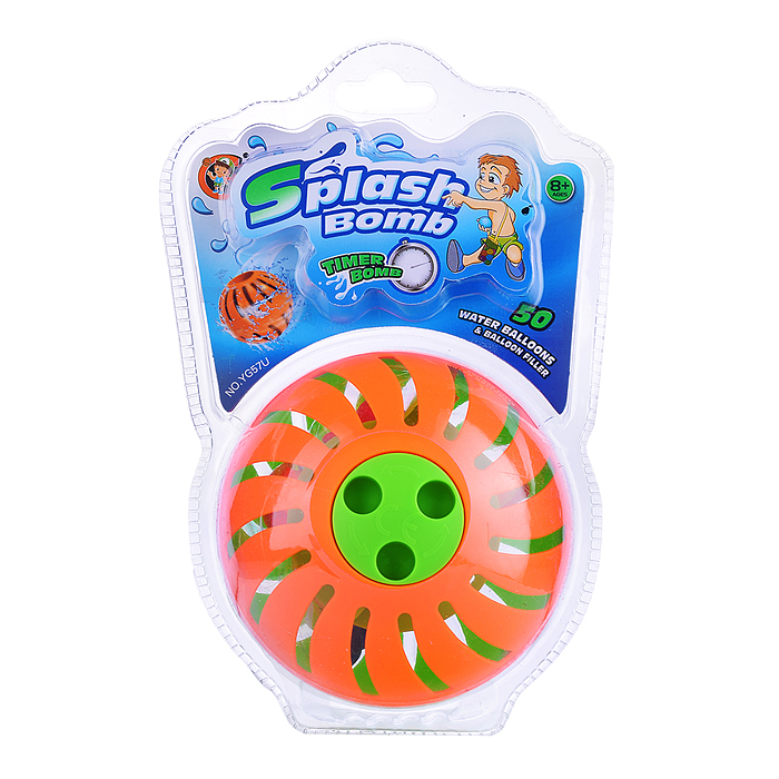 Фото к товару Игрушка - брызгалка YG57U "Шар" на листе Игрушка - брызгалка YG57U "Шар" на листе