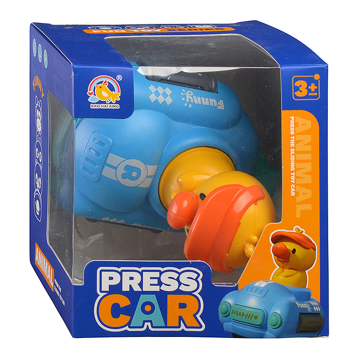 Машина BHX897 "Веселый зоопарк-2" в коробке