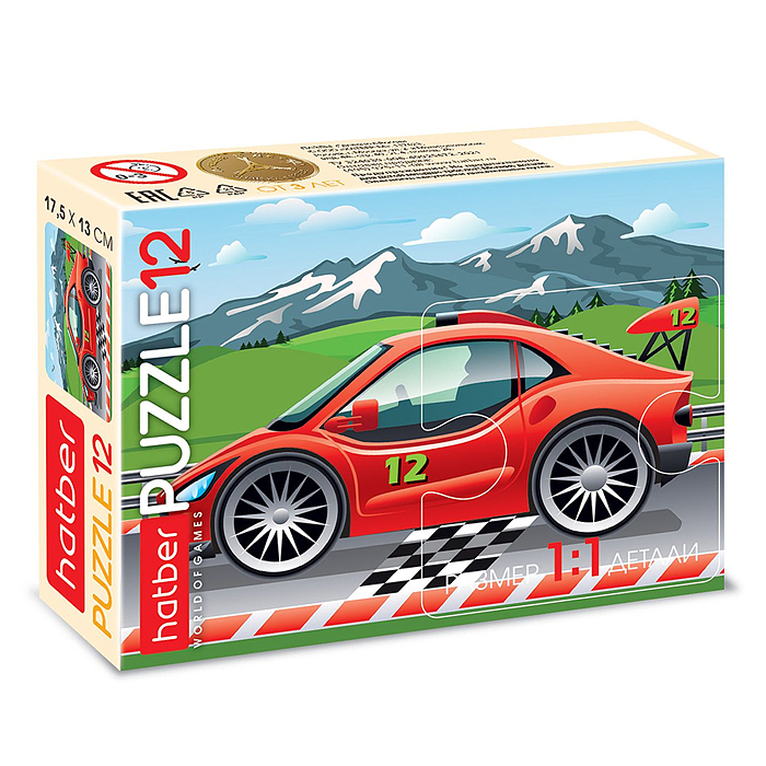 Пазлы MAXI 12 "АвтоTravel"