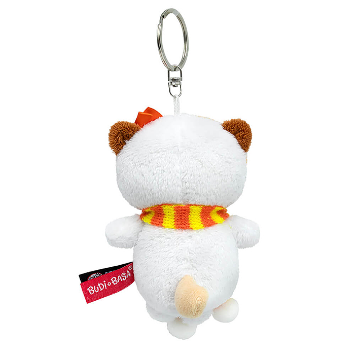 Брелок. Кошка Ли-Ли в полосатом шарфе