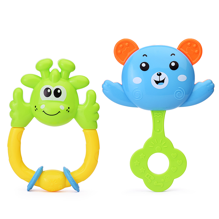 Набор погремушек ZM10-33 "Забавный малыш" в пакете Набор погремушек ZM10-33 "Забавный малыш" в пакете