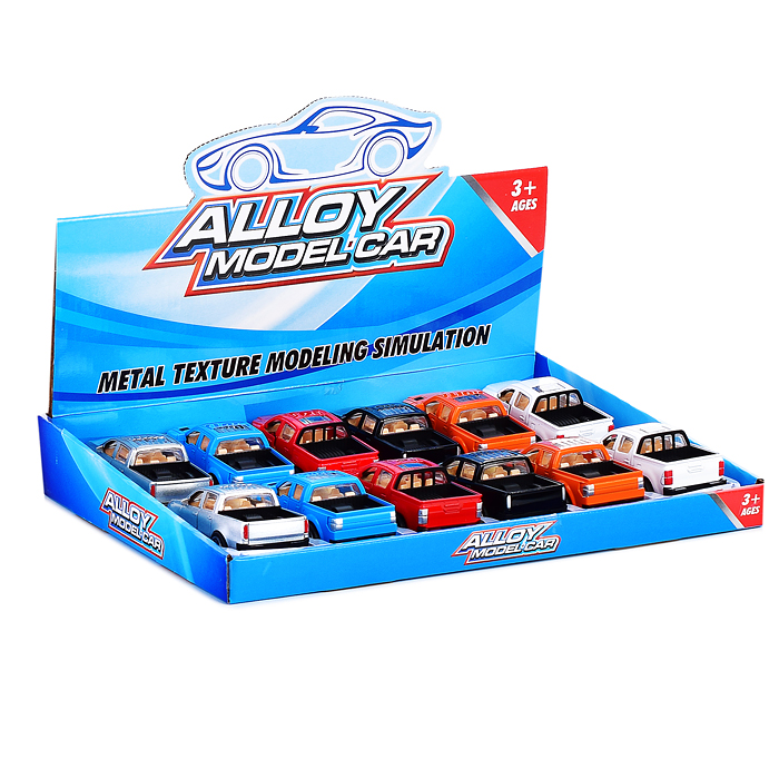 Фото к товару Машина 1122-9 "Пикап" металл., в ассортименте, в коробке Машина 1122-9 "Пикап" металл., в ассортименте, в коробке