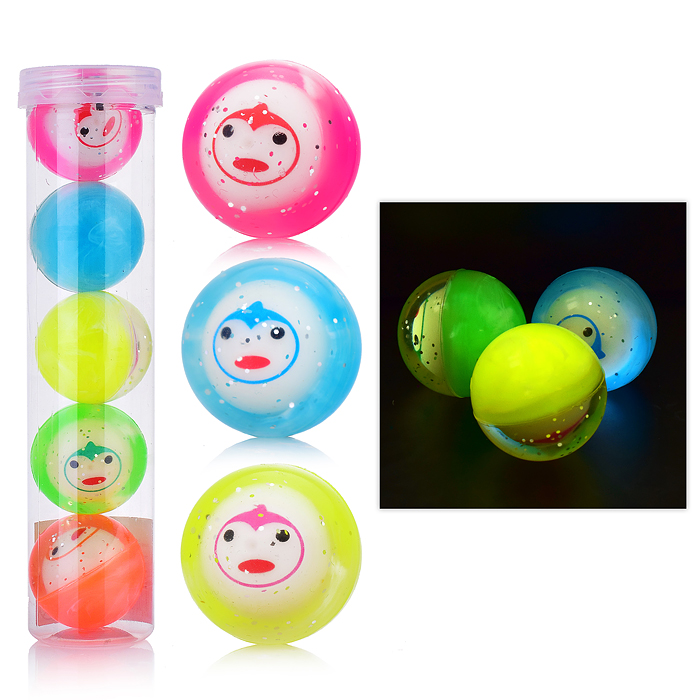 Мяч 00-3023 "Пингвины" (4,5 см), со светом, в тубе Мяч 00-3023 "Пингвины" (4,5 см), со светом, в тубе