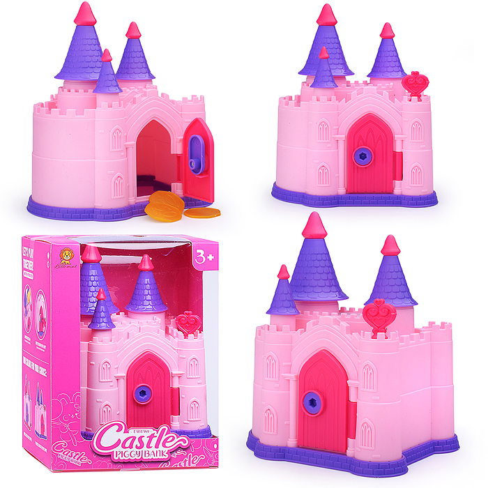 Копилка ZH998-63 "Замок" в коробке