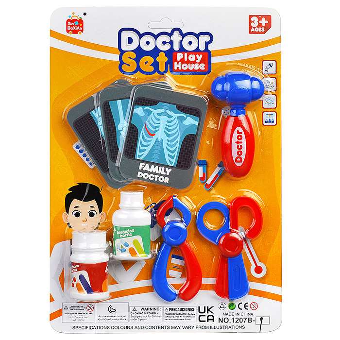 Набор доктора 1207B-9 "Ренгенкабинет-2" на листе