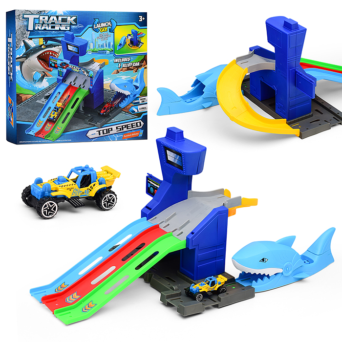 Автотрек 8196 "Пасть акулы" в коробк