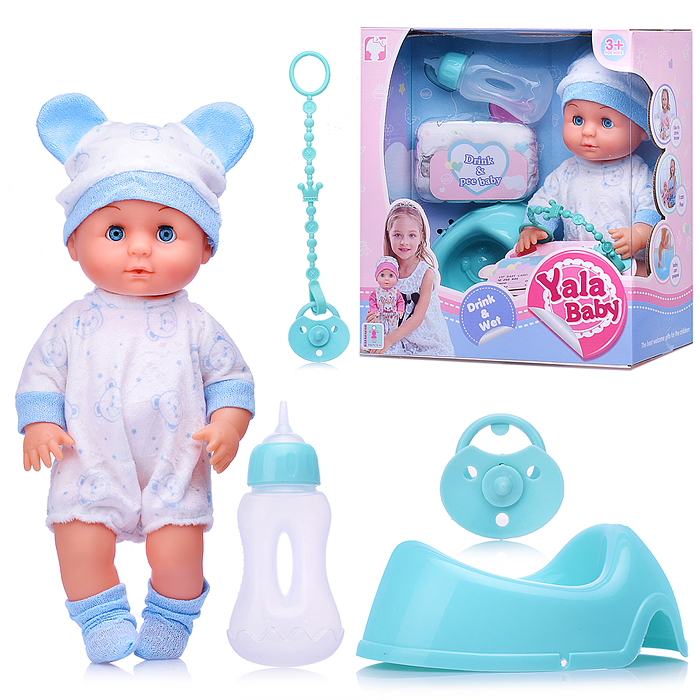 Пупс с аксессуарами YL2430L-I "Андрюшка" в коробке Пупс с аксессуарами YL2430L-I "Андрюшка" в коробке