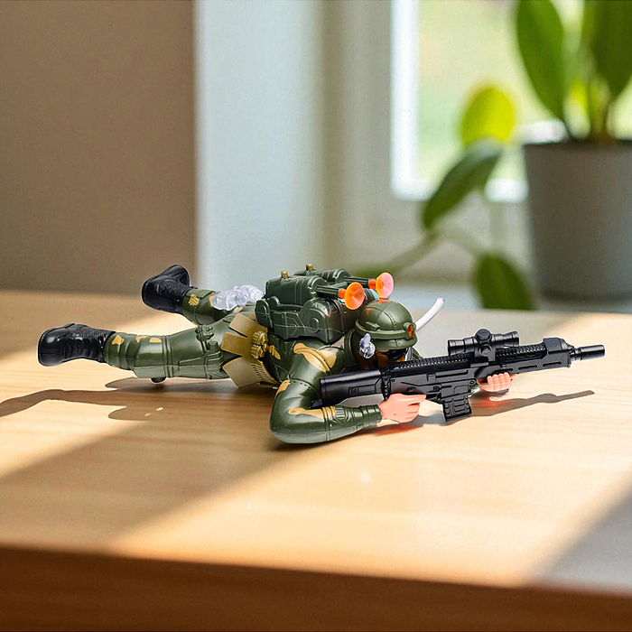 Фото к товару Солдат BT0060 "Комбат" р/у, в коробке Солдат BT0060 "Комбат" р/у, в коробке