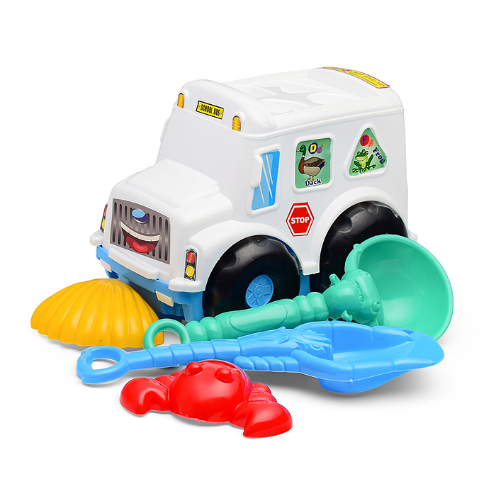 Песочный набор с машинкой 