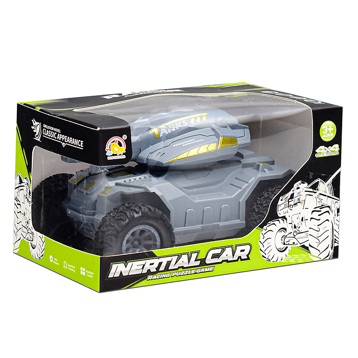 Машина BHX867 "Боевой танк" в коробке