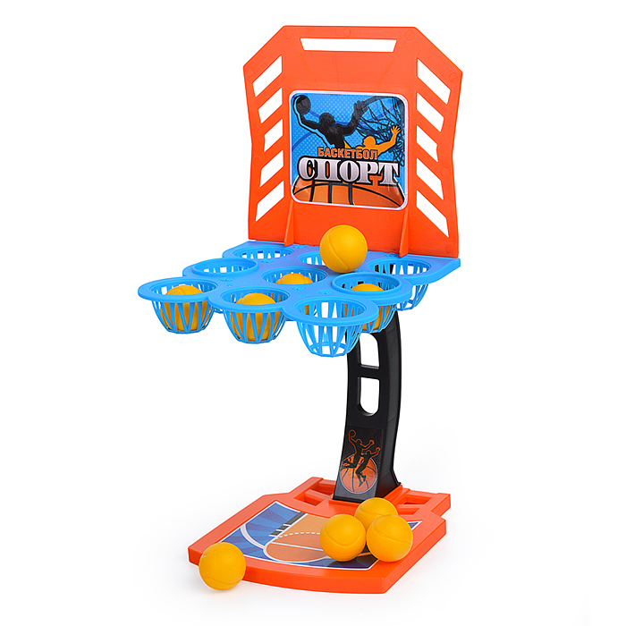 Фото к товару Игра настольная "Баскетбол" 2 в 1 Игра настольная "Баскетбол" 2 в 1