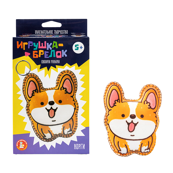 Игрушка брелок своими руками "Корги" Игрушка брелок своими руками "Корги"