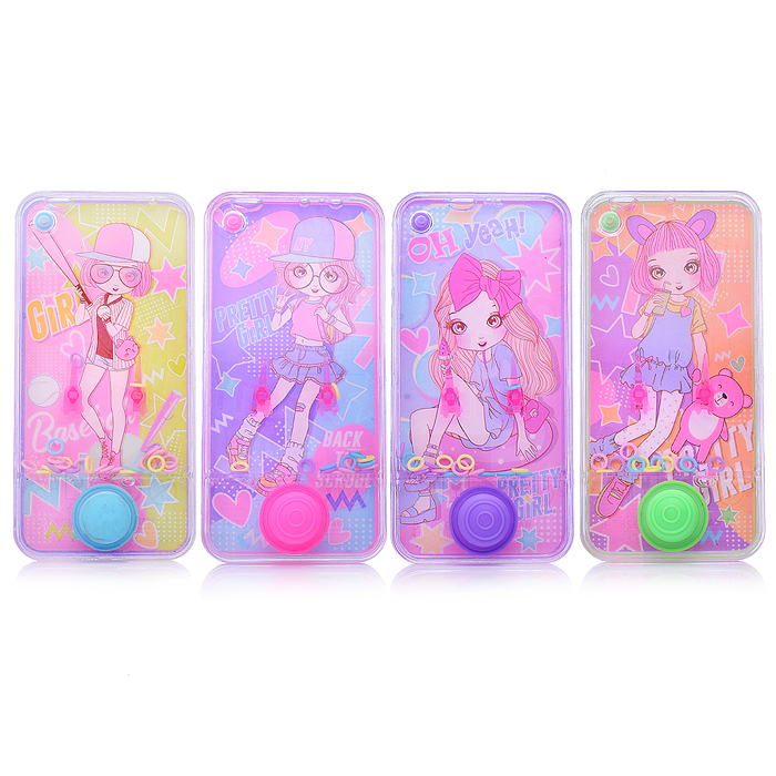 Водная игра 2928T-6/24 "Стильная девченка" в коробке