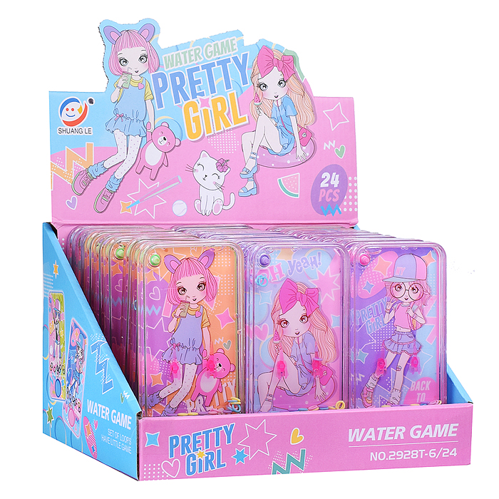 Фото к товару Водная игра 2928T-6/24 "Стильная девченка" в коробке Водная игра 2928T-6/24 "Стильная девченка" в коробке