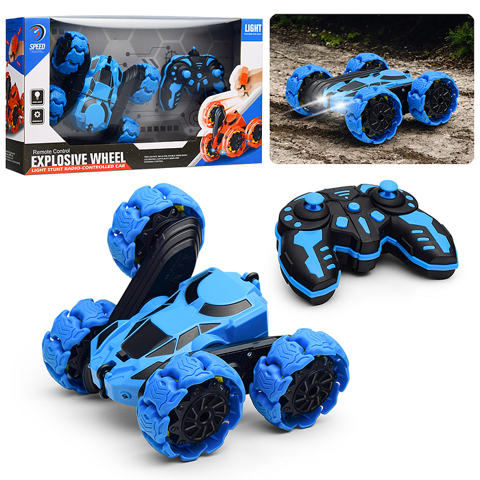 Фото к товару Машина JT678 "Explosive wheel" р/у, 27 MHz, в коробке Машина JT678 "Explosive wheel" р/у, 27 MHz, в коробке