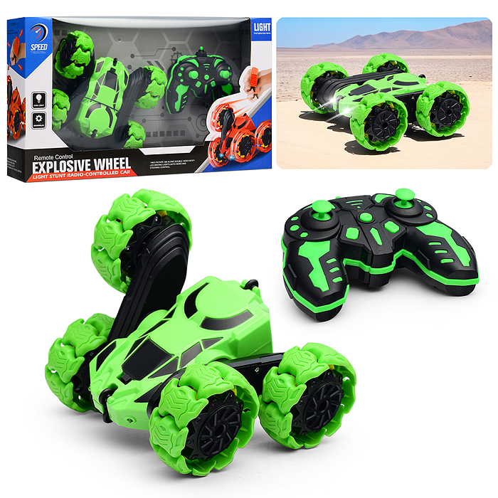 Фото к товару Машина JT678 "Explosive wheel" р/у, 27 MHz, в коробке Машина JT678 "Explosive wheel" р/у, 27 MHz, в коробке