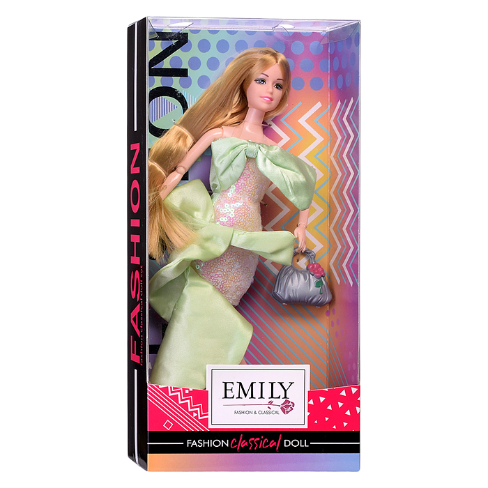Фото к товару Кукла QJ139B "Fashion-1" в коробке Кукла QJ139B "Fashion-1" в коробке