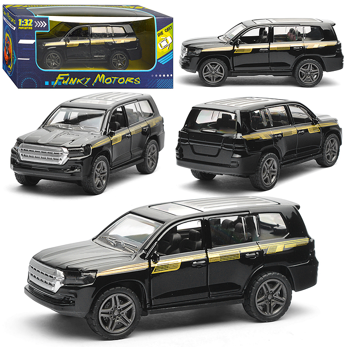 Чёрная инерционная машинка с прозрачной крышей die-cast,1:32, открывающиеся двери Чёрная инерционная машинка с прозрачной крышей die-cast,1:32, открывающиеся двери