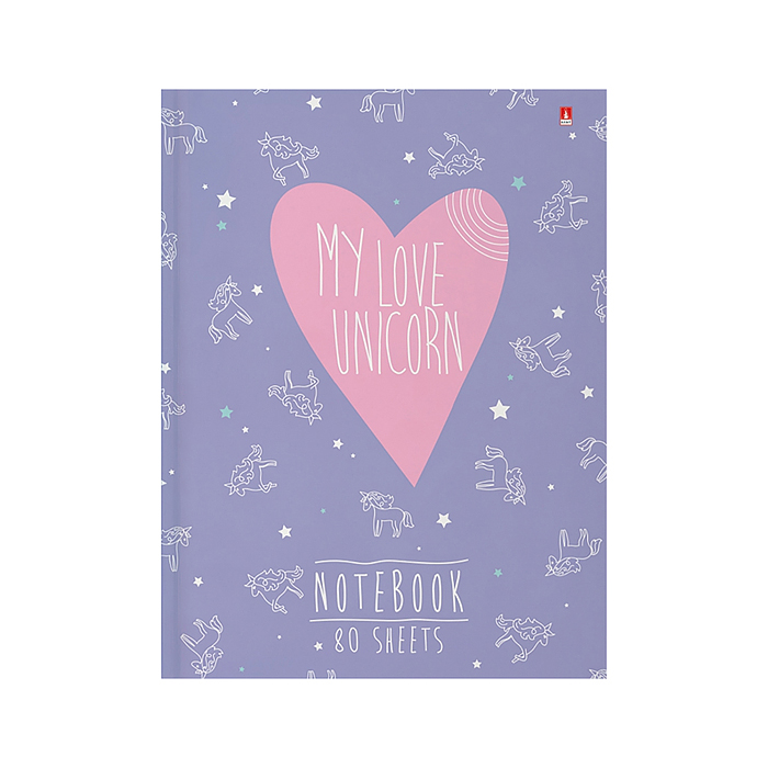 Блокнот-престиж А6. 80 л. "My Love"