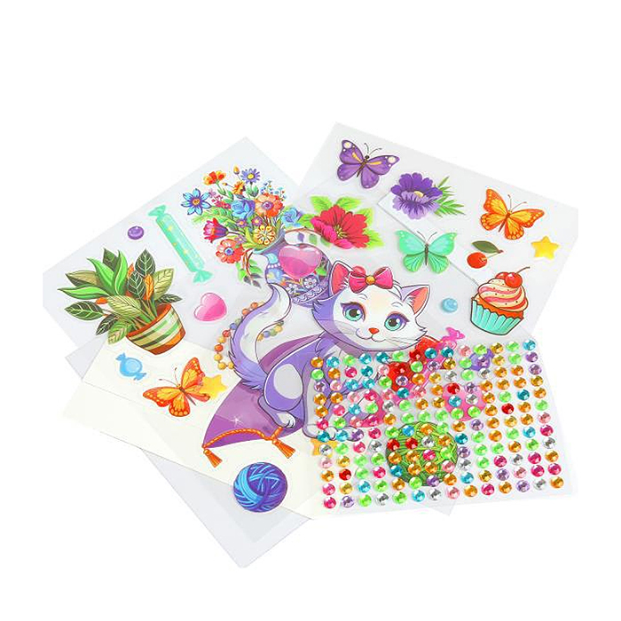 Фото к товару Картина наклейками "Кошечка" Картина наклейками "Кошечка"