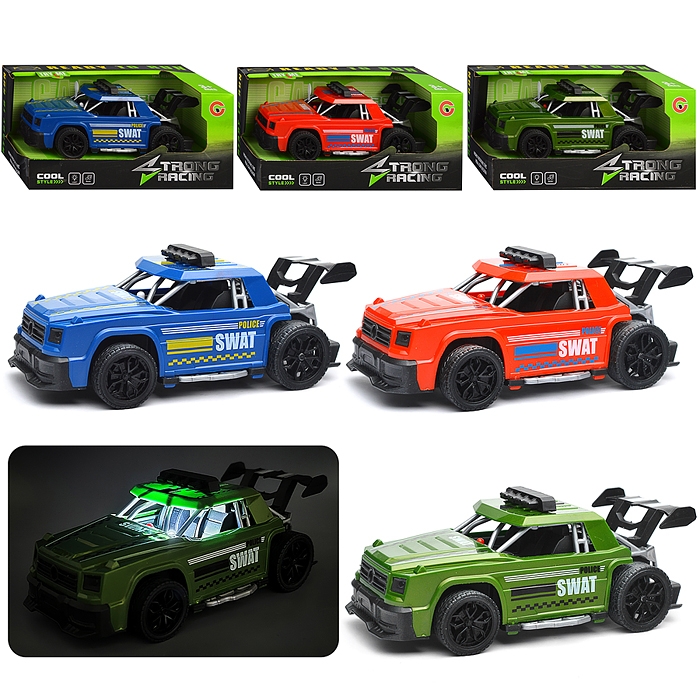 Машина 9824-3C "Автозвук-3" в коробке Машина 9824-3C "Автозвук-3" в коробке