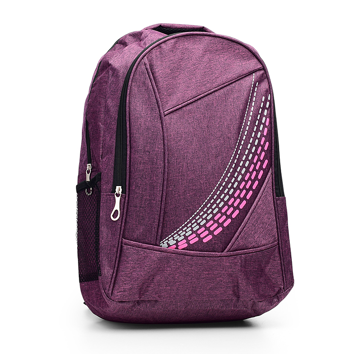 Рюкзак городской, одно основное отделение, большой карман на молнии спереди, уплотненная спинк