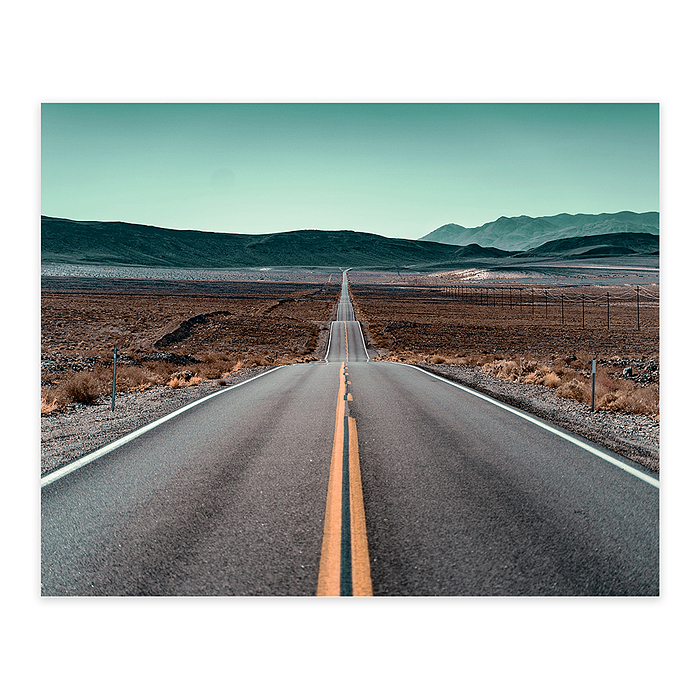 Картина на холсте с подрамником 50х40 "К новым горизонтам"