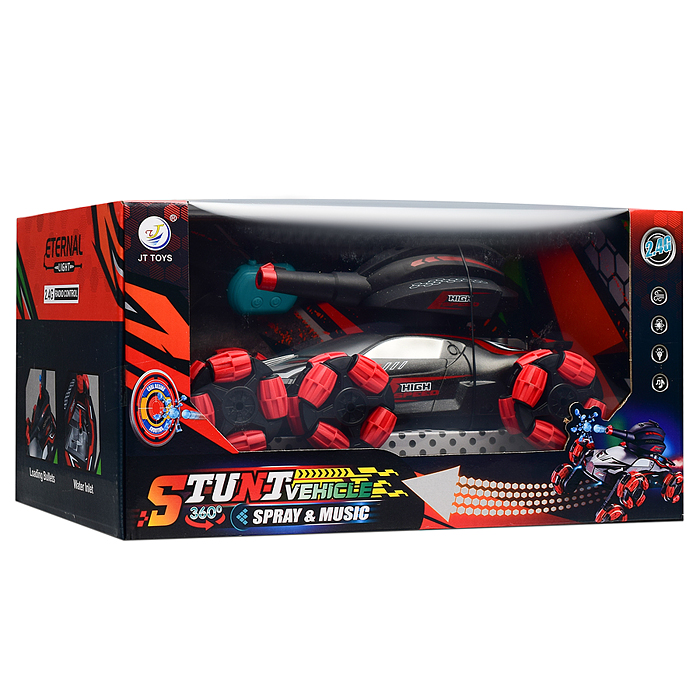 Фото к товару Машина JT636 "Trickster" р/у, 27 MHz, в коробке Машина JT636 "Trickster" р/у, 27 MHz, в коробке