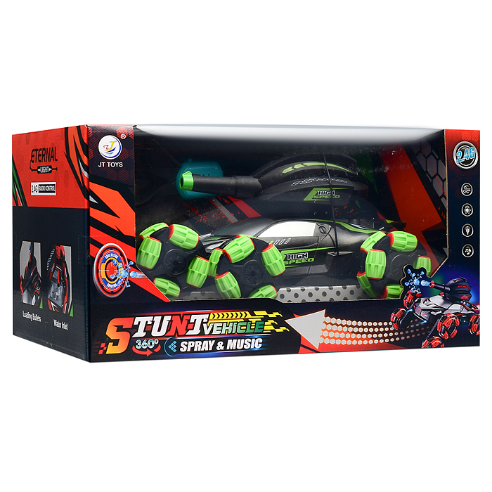 Фото к товару Машина JT636 "Trickster" р/у, 27 MHz, в коробке Машина JT636 "Trickster" р/у, 27 MHz, в коробке