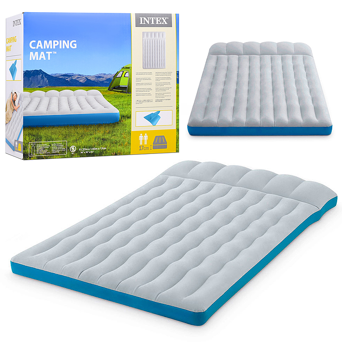Надувной матрас Camping Mats (127х193х17 см) не товарный вид