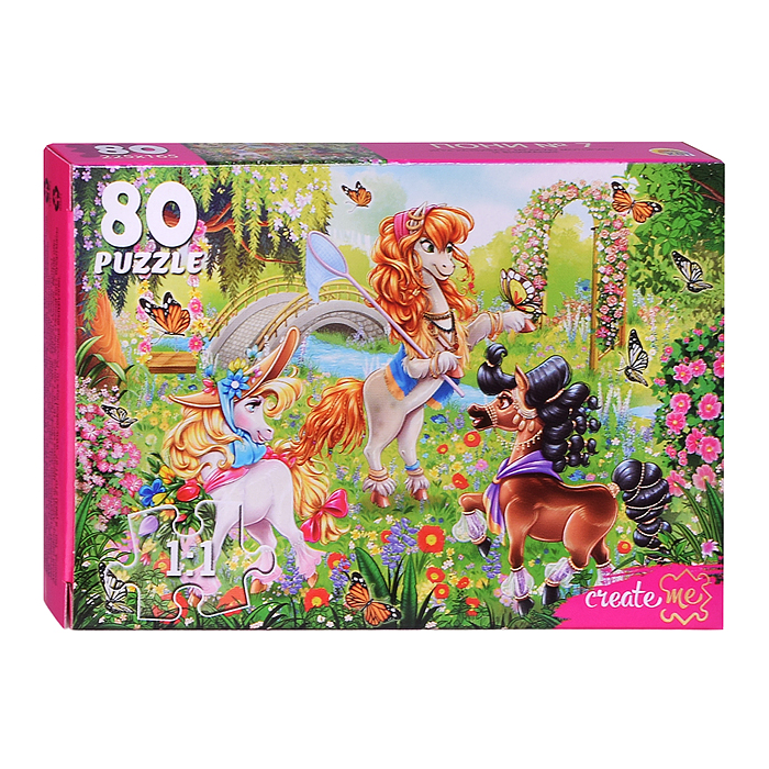 Фото к товару Пазлы 80 "Пони №7" Пазлы 80 "Пони №7"