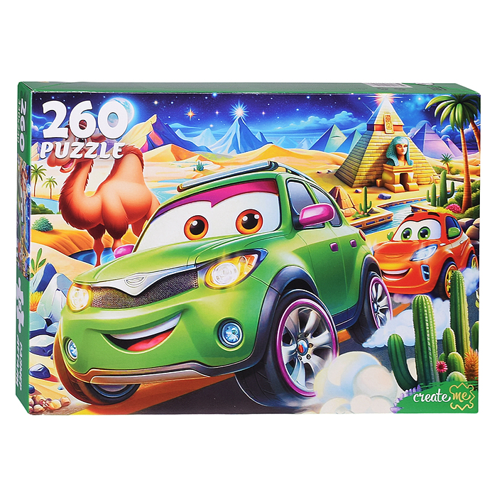 Пазлы 260 "Гонки в пустыне"