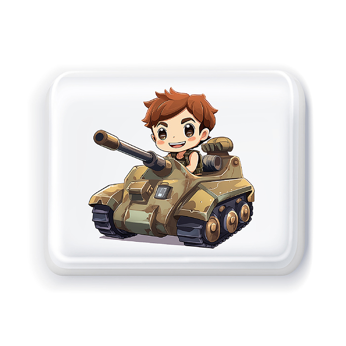 Фото к товару Набор для изготовления мыла. Рукодельное мыло с картинкой "Мылитари" Танк Набор для изготовления мыла. Рукодельное мыло с картинкой "Мылитари" Танк