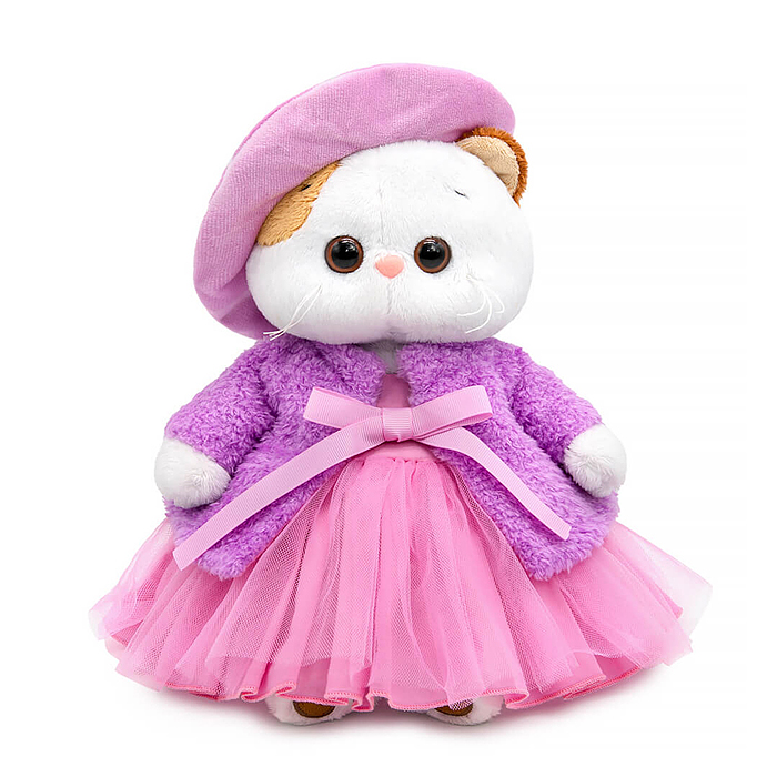 Кошка Ли-Ли в лилово-розовом комплекте Кошка Ли-Ли в лилово-розовом комплекте