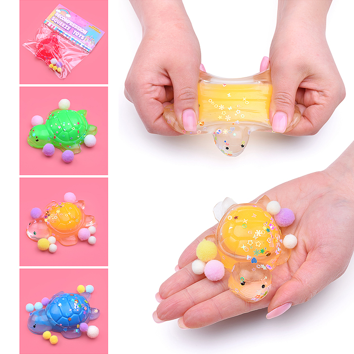 Игрушка-антистресс 00-6423 "Черепашка разноцветная"