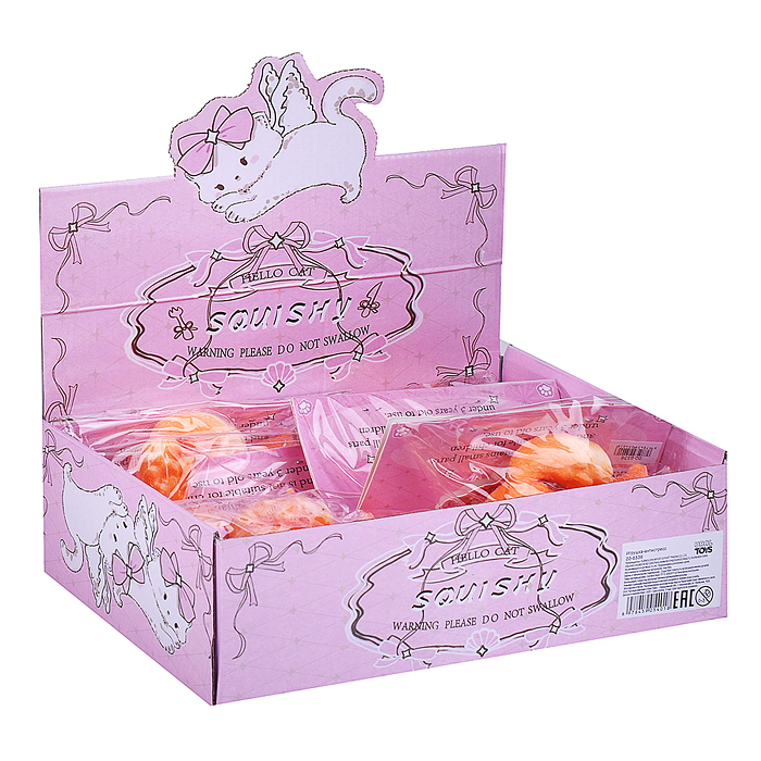 Игрушка-антистресс 00-6536 "Кошечка"