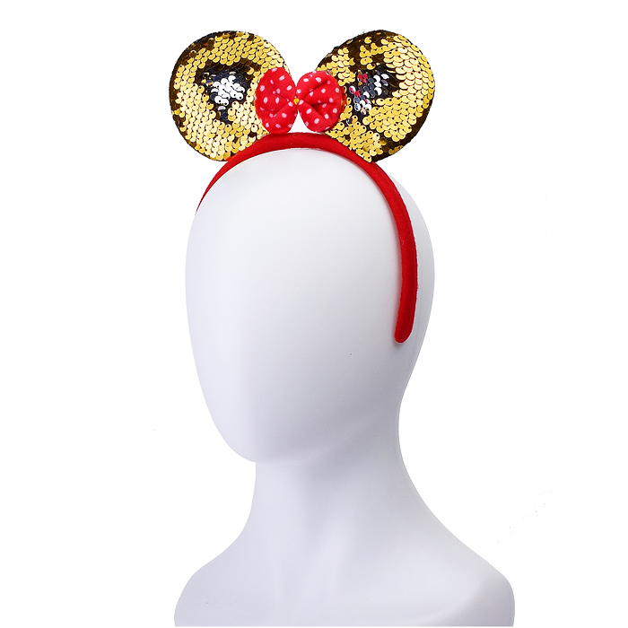 Ободок карнавальный S1476 "Милые ушки" в пакете