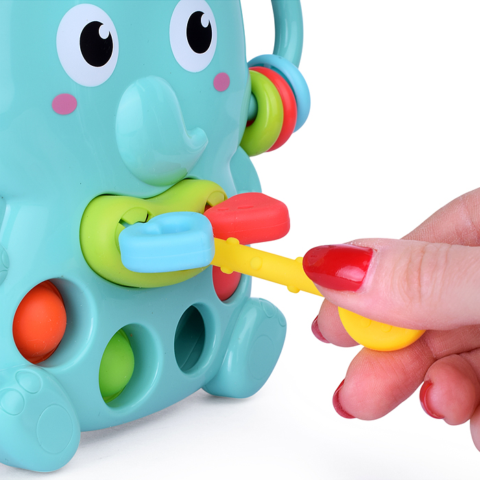 Развивающая игрушка HE0195 "Забавный слоник" в коробке