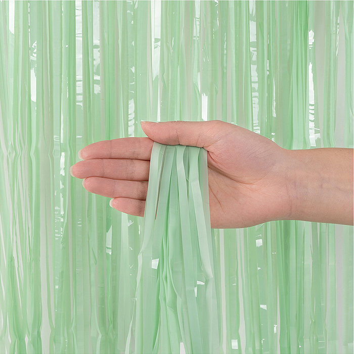 Занавес Дождик Салатовый, Макарунс, 100*200 см, 1 шт. Занавес Дождик Салатовый, Макарунс, 100*200 см, 1 шт.