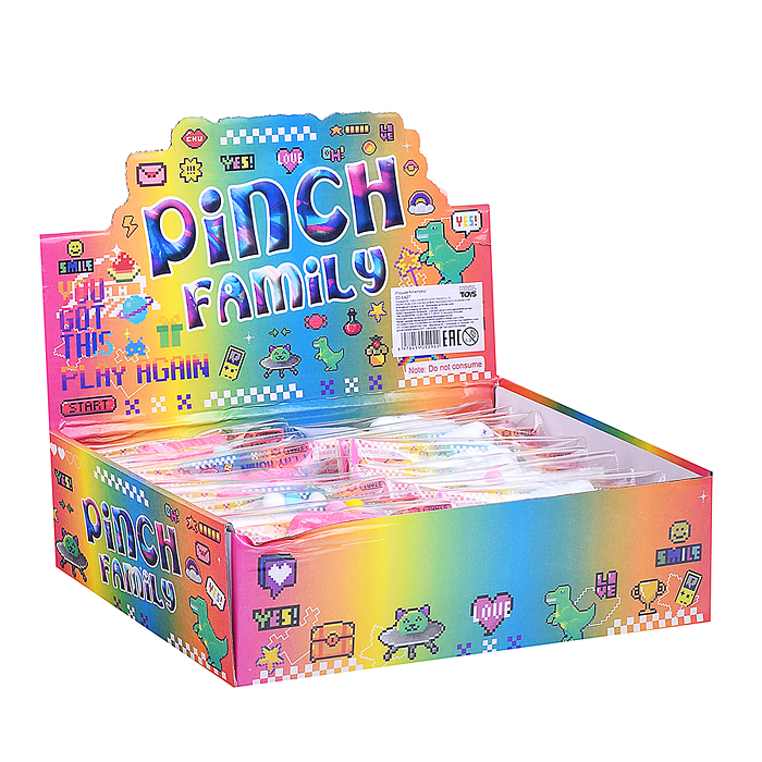 Игрушка-антистресс 00-6427 "Розовый мишутка"