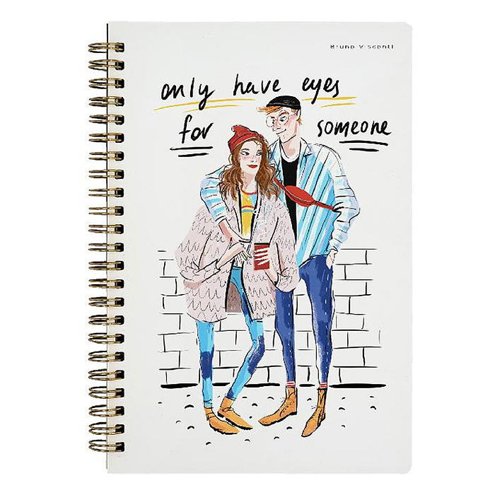 Тетрадь 60 л. клетка "My eyes on you"