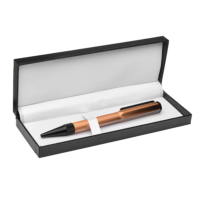 Фото к товару Ручка шариковая с поворотным механизмом Matt RG, Синяя, пулевидный пиш.узел 0,7 мм, корпус металличе Ручка шариковая с поворотным механизмом Matt RG, Синяя, пулевидный пиш.узел 0,7 мм, корпус металличе