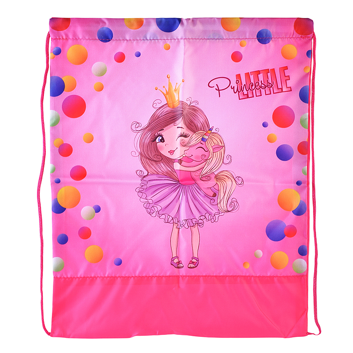 Мешок для обуви Little Princess, 340*420 мм, ОПП-пакет