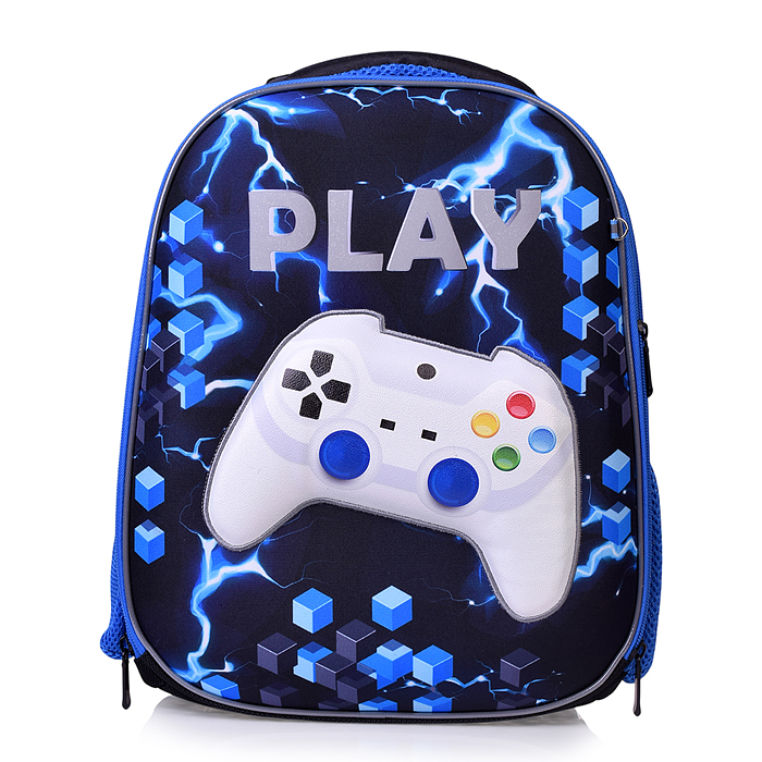 Фото к товару Рюкзак каркасный, Play, формованный из полимеров, материал: нейлон, полиэстер, полноцветная печа Рюкзак каркасный, Play, формованный из полимеров, материал: нейлон, полиэстер, полноцветная печа