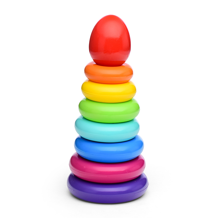 Фото к товару Пирамида "Капелька" 25см, 9дет. (в сетке) Пирамида "Капелька" 25см, 9дет. (в сетке)