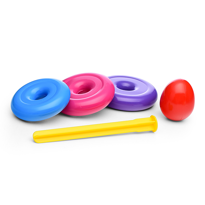 Фото к товару Пирамида "Капелька" 25см, 9дет. (в сетке) Пирамида "Капелька" 25см, 9дет. (в сетке)