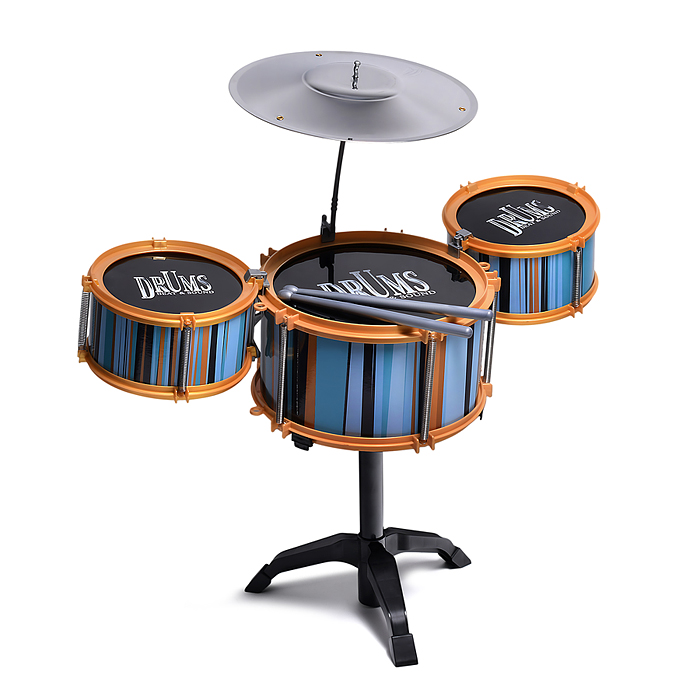 Фото к товару Барабанная установка UT0198 "Jazz band" в коробке Барабанная установка UT0198 "Jazz band" в коробке