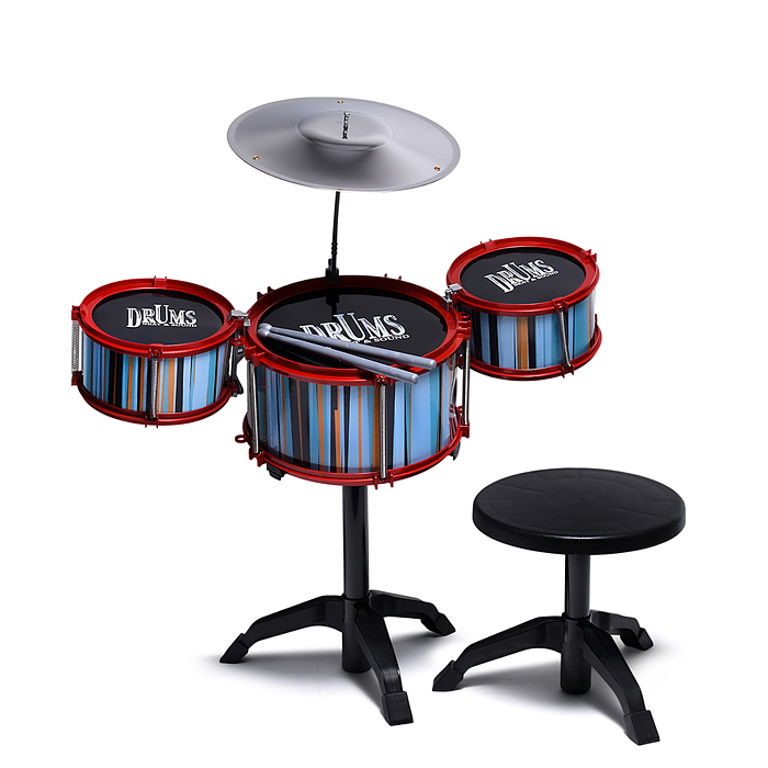 Фото к товару Барабанная установка UT0198 "Jazz band" в коробке Барабанная установка UT0198 "Jazz band" в коробке