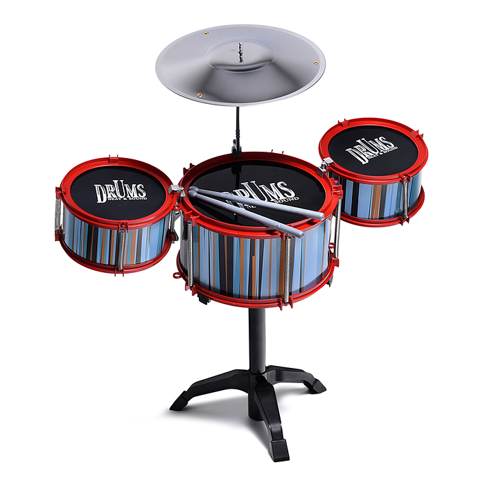 Фото к товару Барабанная установка UT0198 "Jazz band" в коробке Барабанная установка UT0198 "Jazz band" в коробке