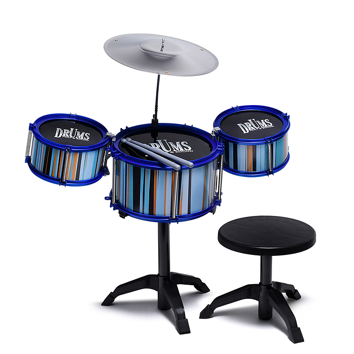 Фото к товару Барабанная установка UT0198 "Jazz band" в коробке Барабанная установка UT0198 "Jazz band" в коробке